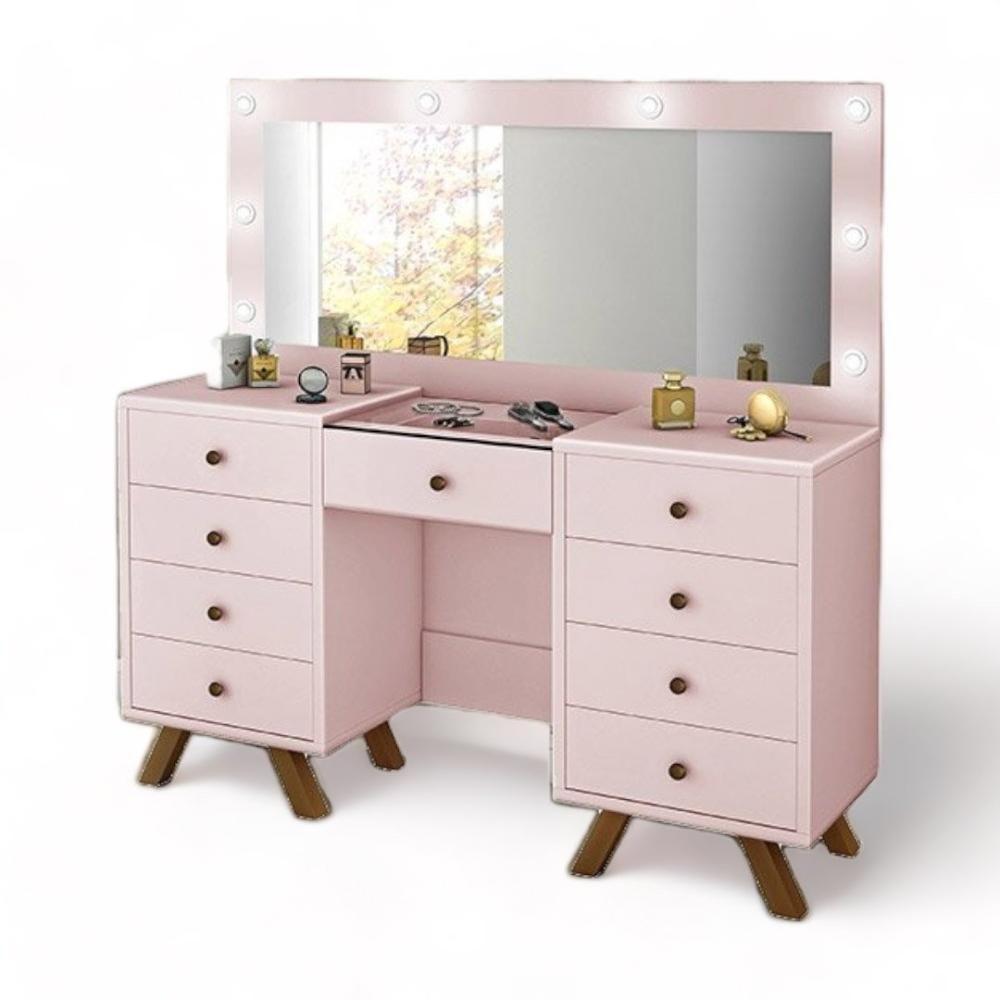 Penteadeira Camarim Com Espelho Mila Rosê Luapa - 3