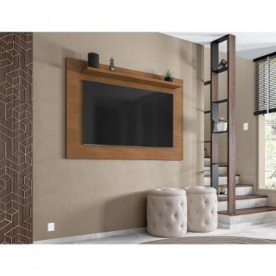 Painel Topázio 1.35 Com Prateleira P- Tvs Ate 60'' Off White
