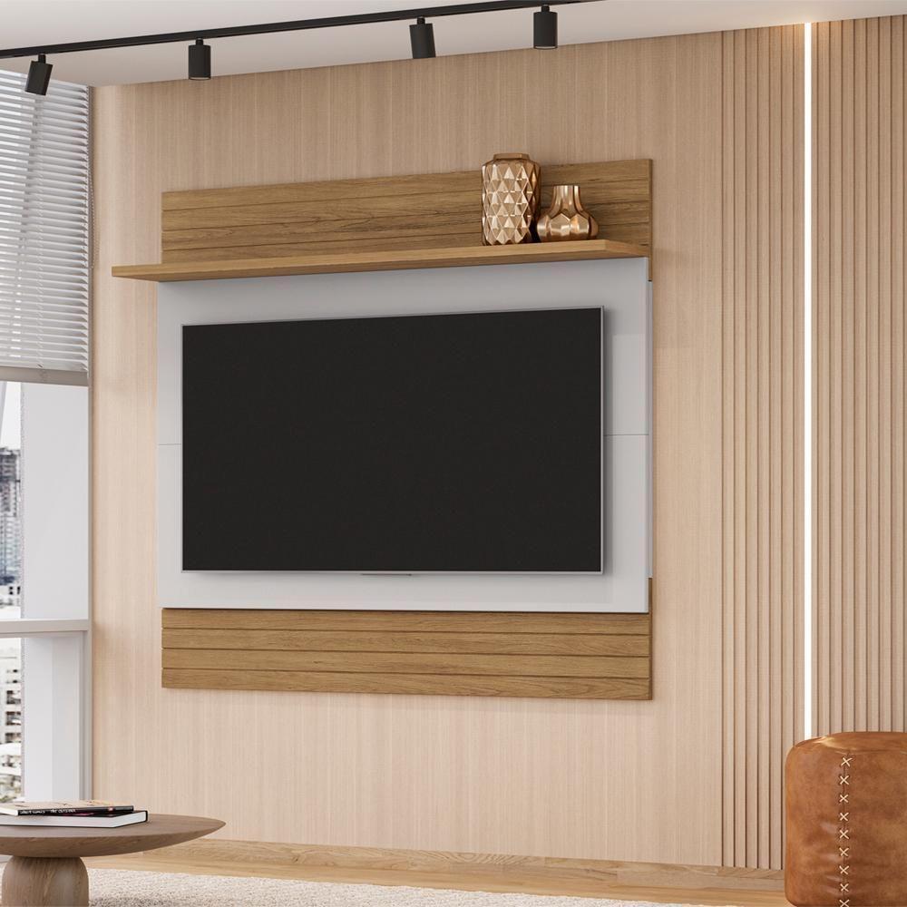 Painel Suspenso TV 50 Polegadas 120 Cm Angra Bechara Cinamomo Off White - 6