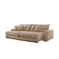 Sofá Duque Dois Módulos De 90cm B25cm Meu Sofá Online A226 Linho Bege - 6