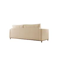 Sofá Djon 02 Módulos De 100cm B20cm Meu Sofá Online A294 Linho Creme