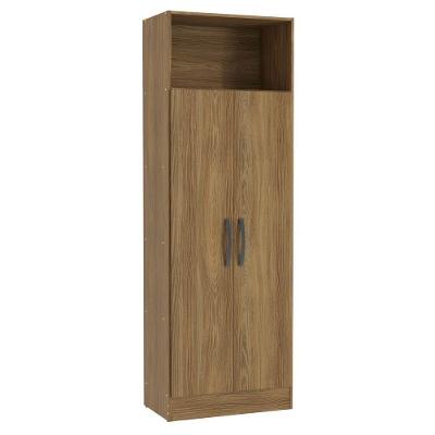 Armario Multiuso 2 Portas 167x57 Cm N408 Kappesberg Nogueira