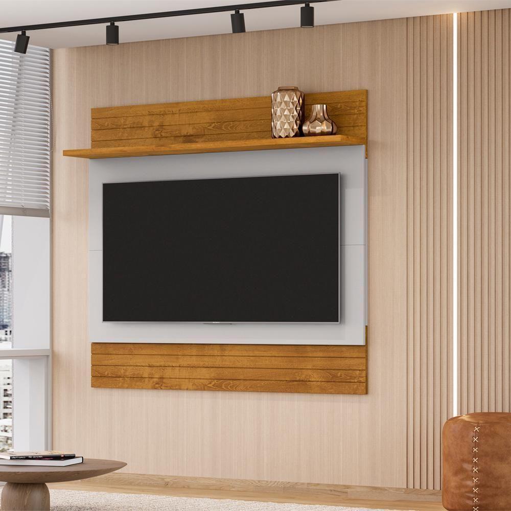 Painel Suspenso TV 50 Polegadas 120 Cm Angra Bechara Naturalle Off White - 6