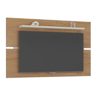 Painel Rio De Janeiro New Sala Para Tv Até 60 Polegadas Canelato/natura Brilho