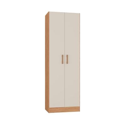 Armario Multiuso Bahamas Com 2 Portas Canelato/off White