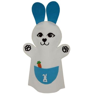 Fantoche - Feltro - Coelho - Kits E Gifts