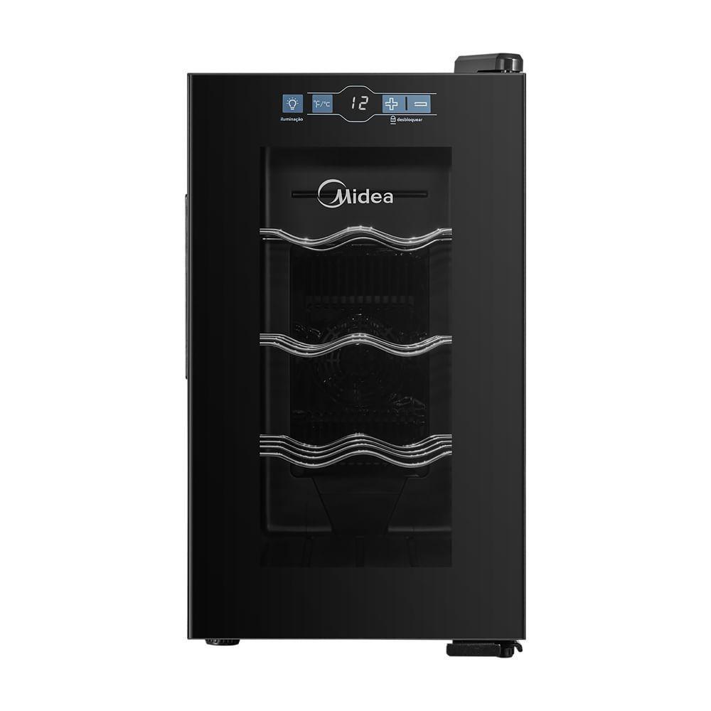 Adega Climatizada Midea 8 Garrafas MDRW053FGGGL3 Bivolt - 1