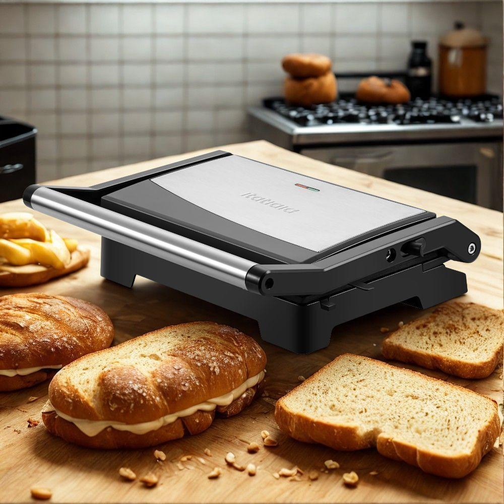 Sanduíche De Grill Elétrico Itatiaia Essencial Inox 1000W 220V - 5