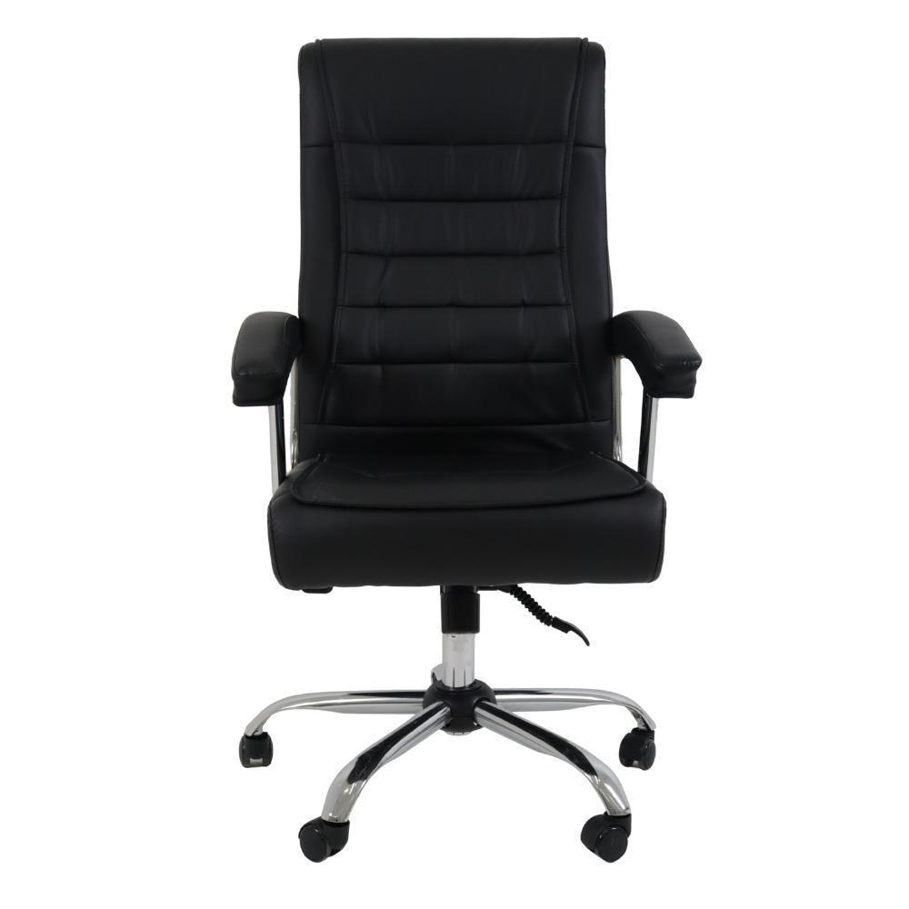 Cadeira Escritório Home Office Presidente Mini Big Preta Ergonômica Com Molas Ensacadas E Sistema Relax - 2