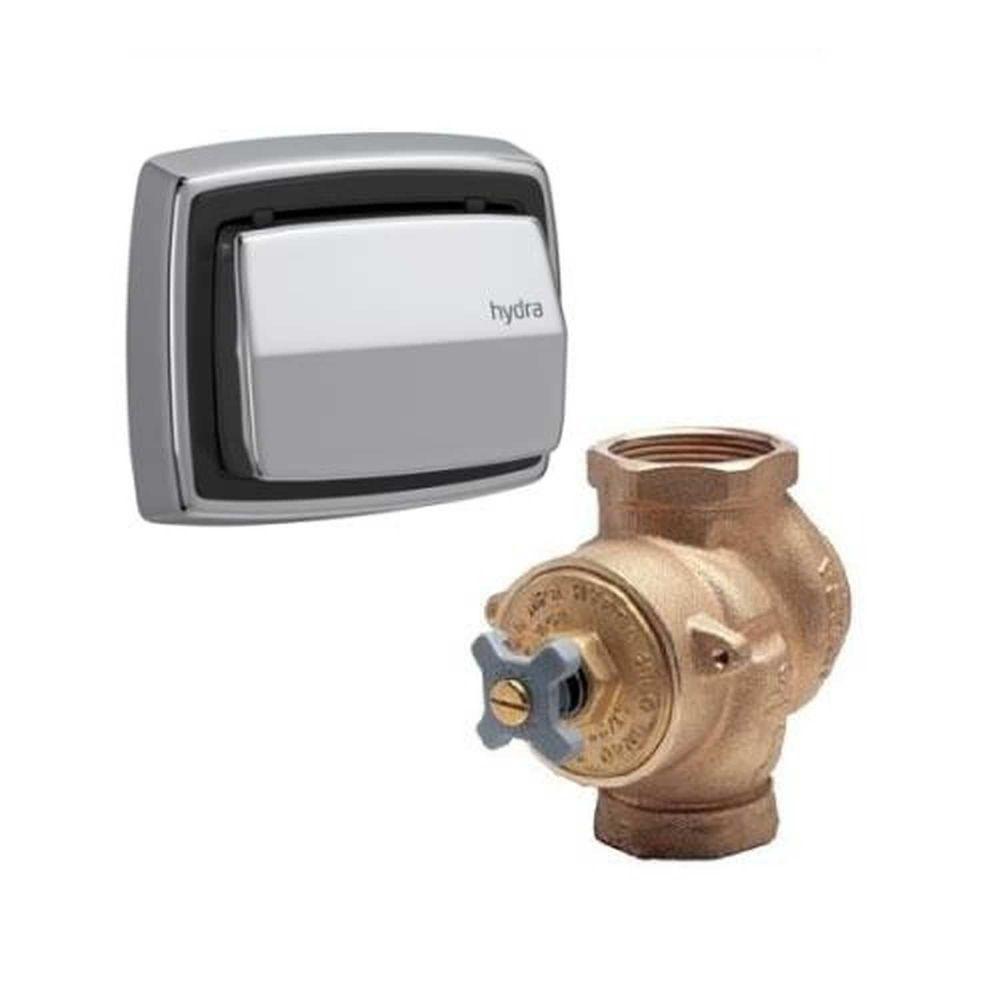 Válvula Descarga Hydramax Cromada 1.1/2 Dn40 - Deca A 96mm X L 107mm X P 48mm - 1