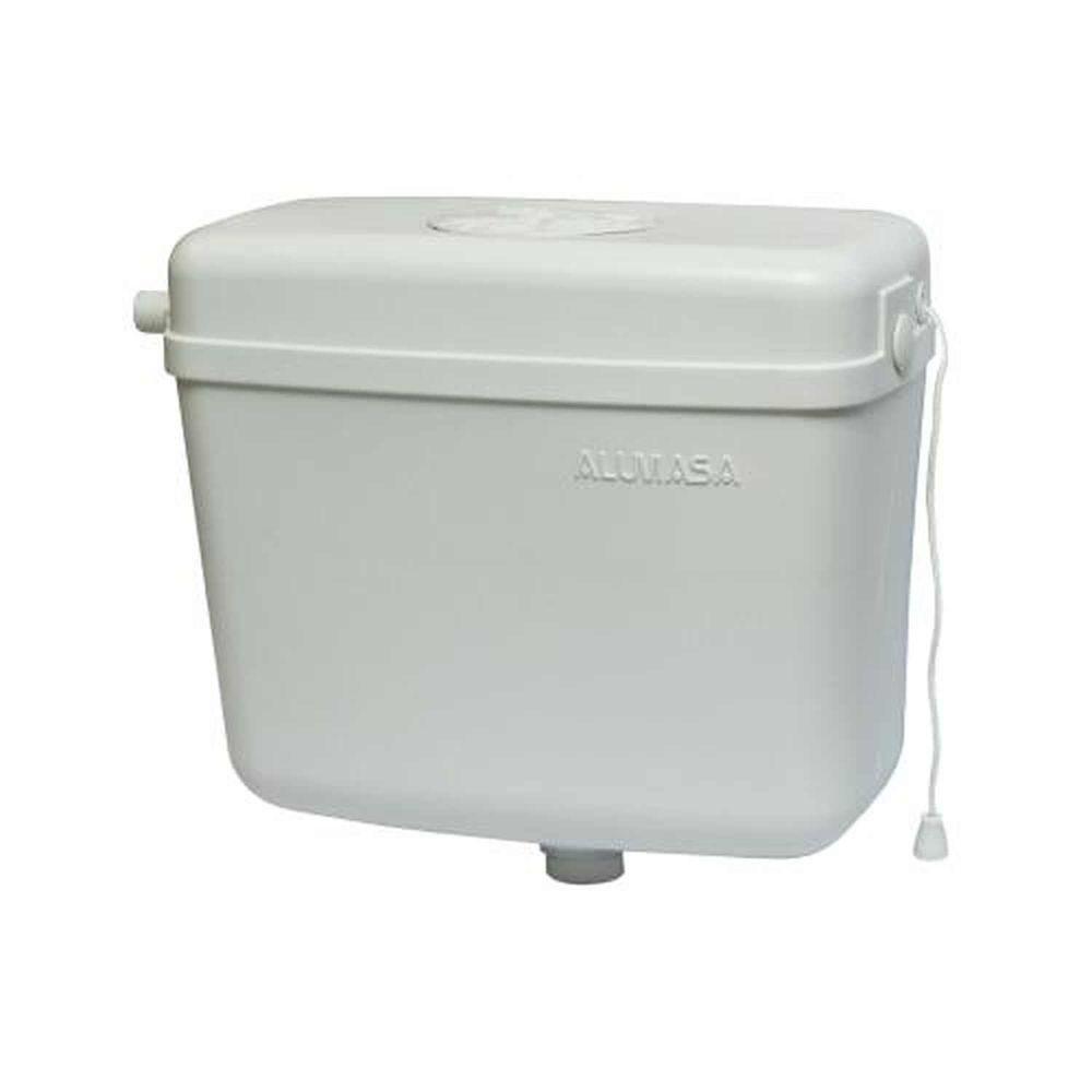 Caixa Descarga Branca 9 Litros Para Banheiro - Alumasa - 1