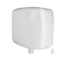 Caixa Descarga Branca 9l Metasul Polietileno Alta Densidade Vazão 1,3 L/s 35x17x31 Regulagem 9 Litro - 1