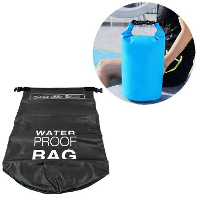 Bolsa Mochila Impermeavel Saco Estanque 5 Litros Camping Bag Preto