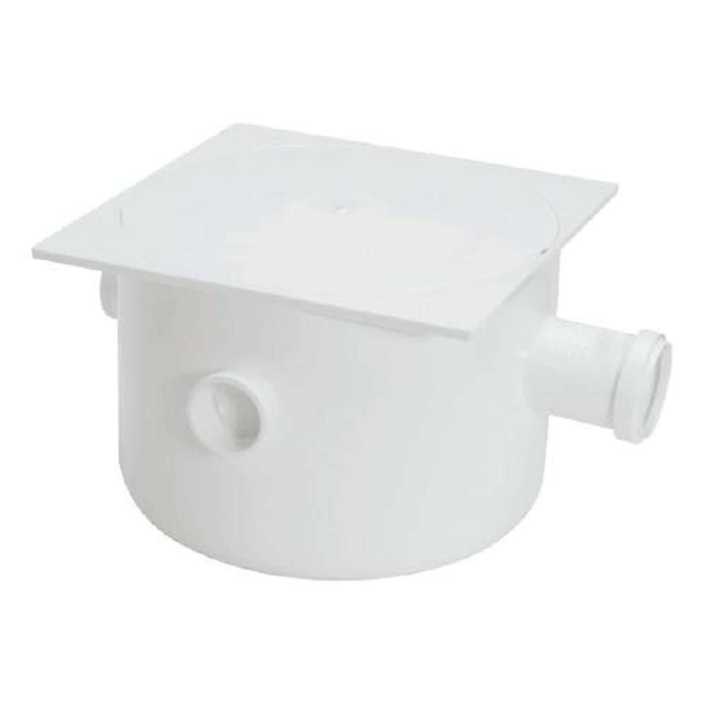 Caixa Sifonada Quadrada 3 Entradas Nº72 250x172x50mm Pvc Amanco - Esgoto Secundário Dn40 Dn50 Dn75 - 1