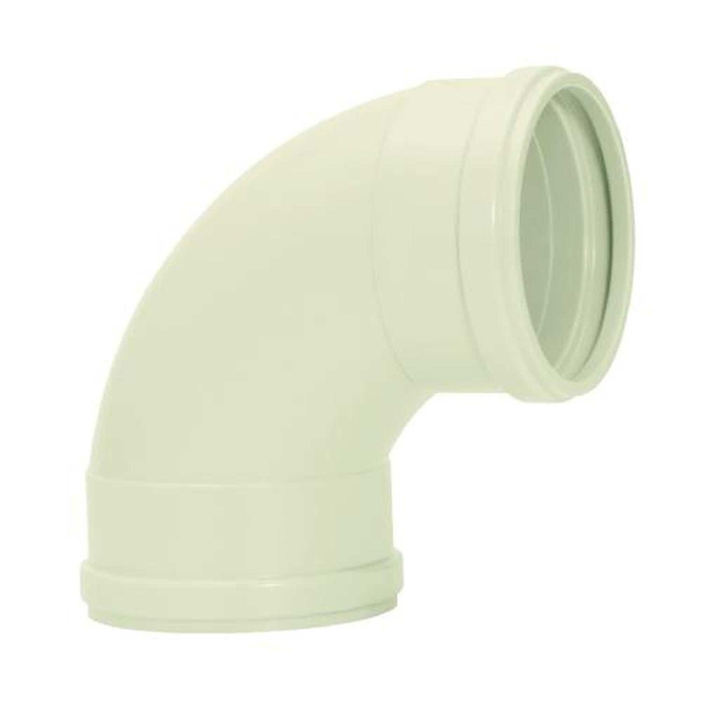 Curva Curta 90 Reforçada 150mm Para Esgoto - Amanco - 1