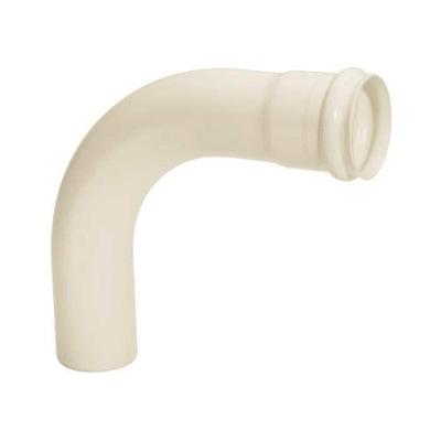 Curva Longa 90° X 100mm Pvc Branca Para Esgoto - Plastubos
