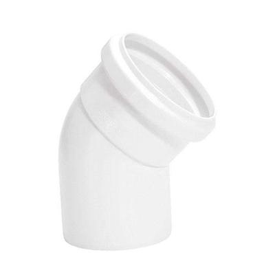 Joelho 45° Esgoto 150mm Pvc Com Bolsa Soldável - Resistente A 750 Kpa