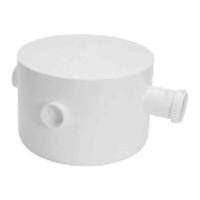 Caixa Sifonada Redonda 3 Entradas Nº70 250x172x50mm Pvc Amanco - Esgoto Dn 40/50/75 - 1