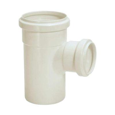 Tee Esgoto Pvc Branco 150 X 100mm - Amanco - Nbr 5688