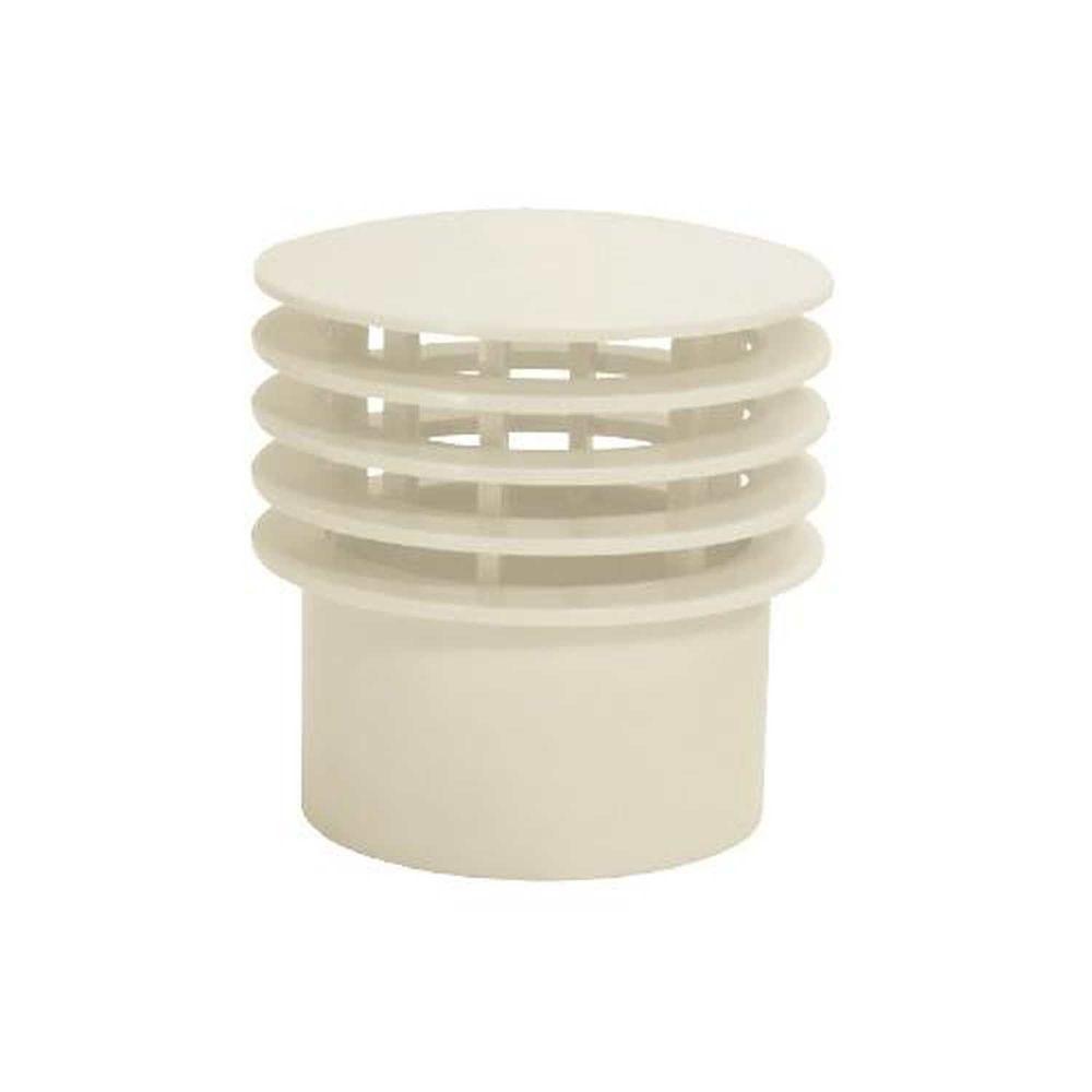 Terminal De Ventilação Esgoto 75mm Pvc Branco - Amanco Sn-1500 Pa - 1