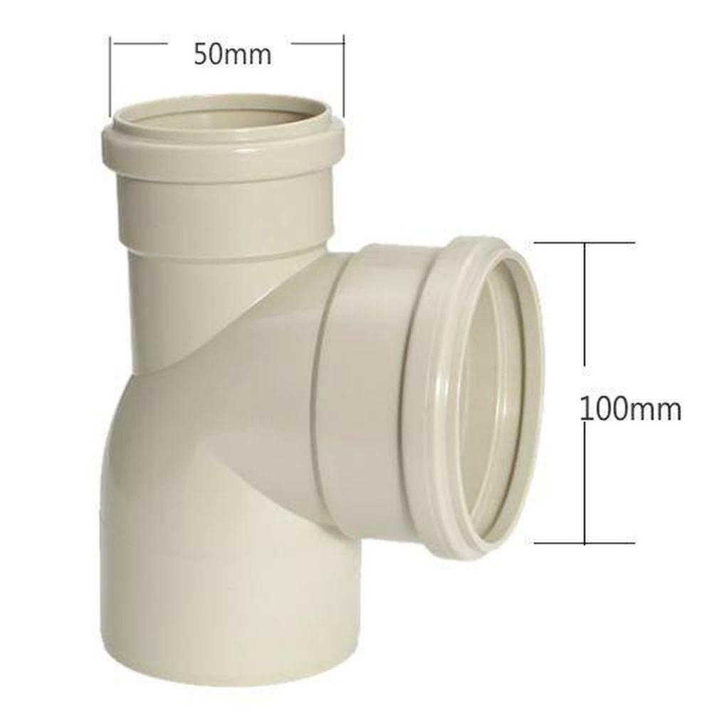 Joelho 90º Com Visita Esgoto 100x50mm Pvc Branco - Amanco - 2