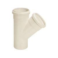 Junção Y Esgoto 50x50mm Pvc Branca - Amanco - 1