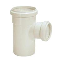 Tee Esgoto 100x50mm Branco Pvc - Amanco - Nbr 5688 - 1