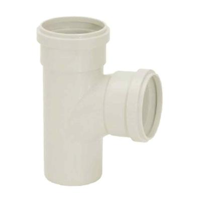 Tee Esgoto 100x100mm Branco Pvc - Amanco Nbr 5688 Sn-1500 Pa