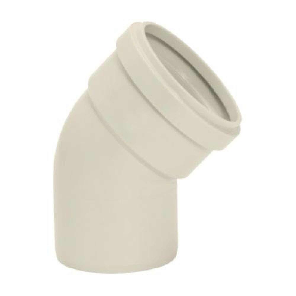 Joelho 45º Esgoto 100mm Pvc Branco - Amanco - Nbr 5688 - 1