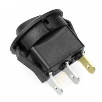 1 Botão Auxiliar Interruptor Led Azul On E Off 3 Terminais 12v - 6