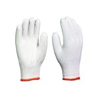 Luva De Segurança Branca Em Poliéster Tamanho 9 (g) - Uso Doméstico E Profissional - 1