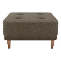 Puff Para Sala 62 Cm Piva Tecido Boucle Milani Store Marrom Marrom - 7