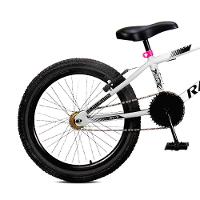 Bicicleta Aro 20 Bmx Rv-x Aero Freio V-brake Infantil Branco Rosa - 3