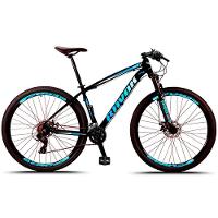 Bicicleta Aro 29 Alumínio Shimano 21 Marchas Freio A Disco Azul - 1