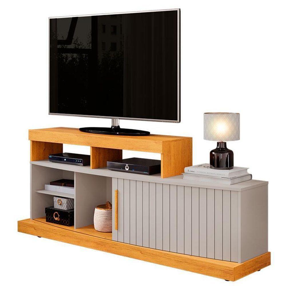 Rack Bancada Para Sala Scala Cedro Bali – Dj Móveis - 1