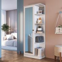 Sapateira 1 Porta Com Espelho Paris Fidelitá Branco - 1