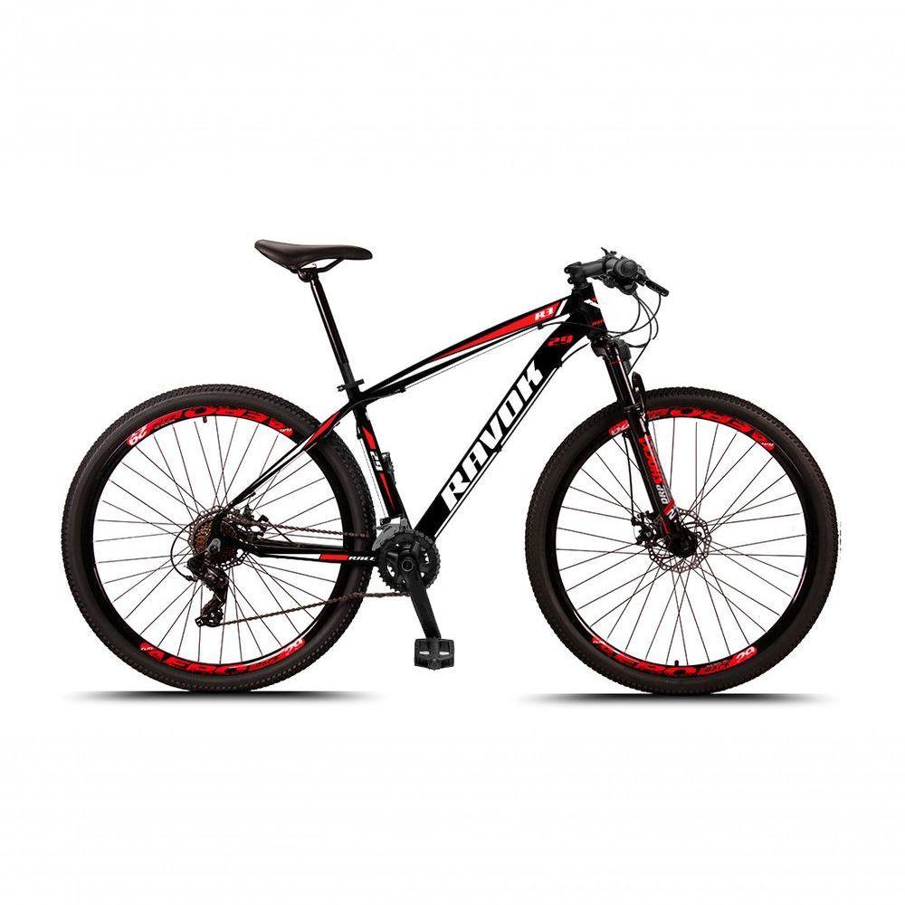Bicicleta Aro 29 Freio A Disco Hidraúlico 24 Marchas Cubo Alúminio K7 Vermelho - 1