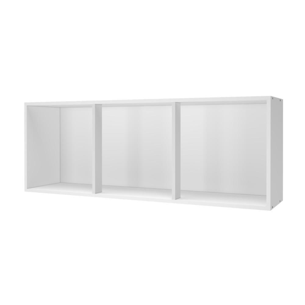 Cozinha Modulada Compacta Fidelitá Suiça 2 Peças 6 Portas 1 Gaveta Sem Tampo Branco - 5