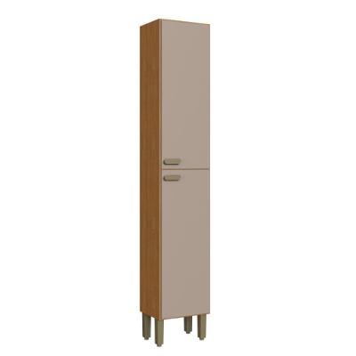 Paneleiro Simples Modulado Fidelitá Mariana 35cm 2 Portas Freijó/camurça
