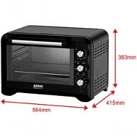 Forno Airfry Arno 20 Litros 5 Em 1 1400W Preto 220V - 2
