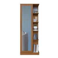 Sapateira 1 Porta Com Espelho Paris Fidelitá Freijó - 2