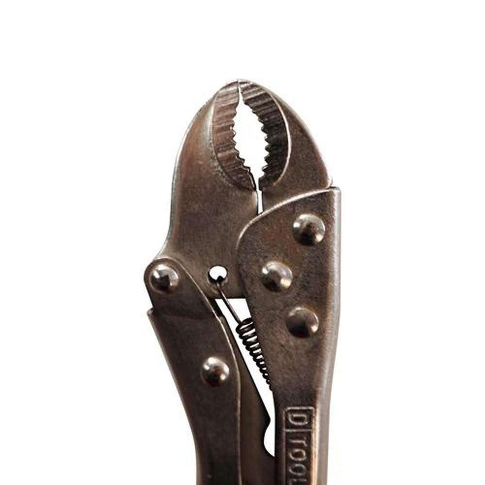 Alicate De Pressão 7 Polegadas Com Mandíbula De Mordentes Paralelos - Dtools - 2