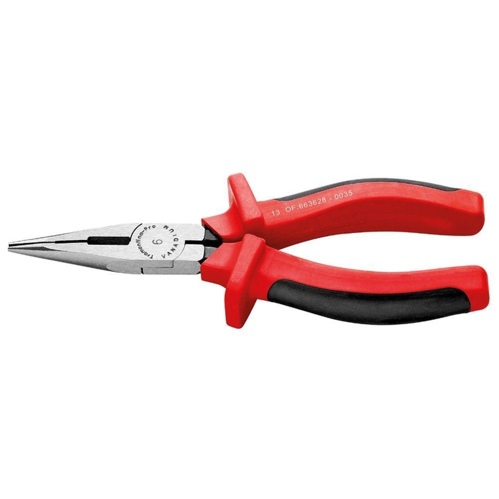 Alicate Meia Cana Isolado Iec 60900 - 6'' Tramontina Pro Tramontina - 1