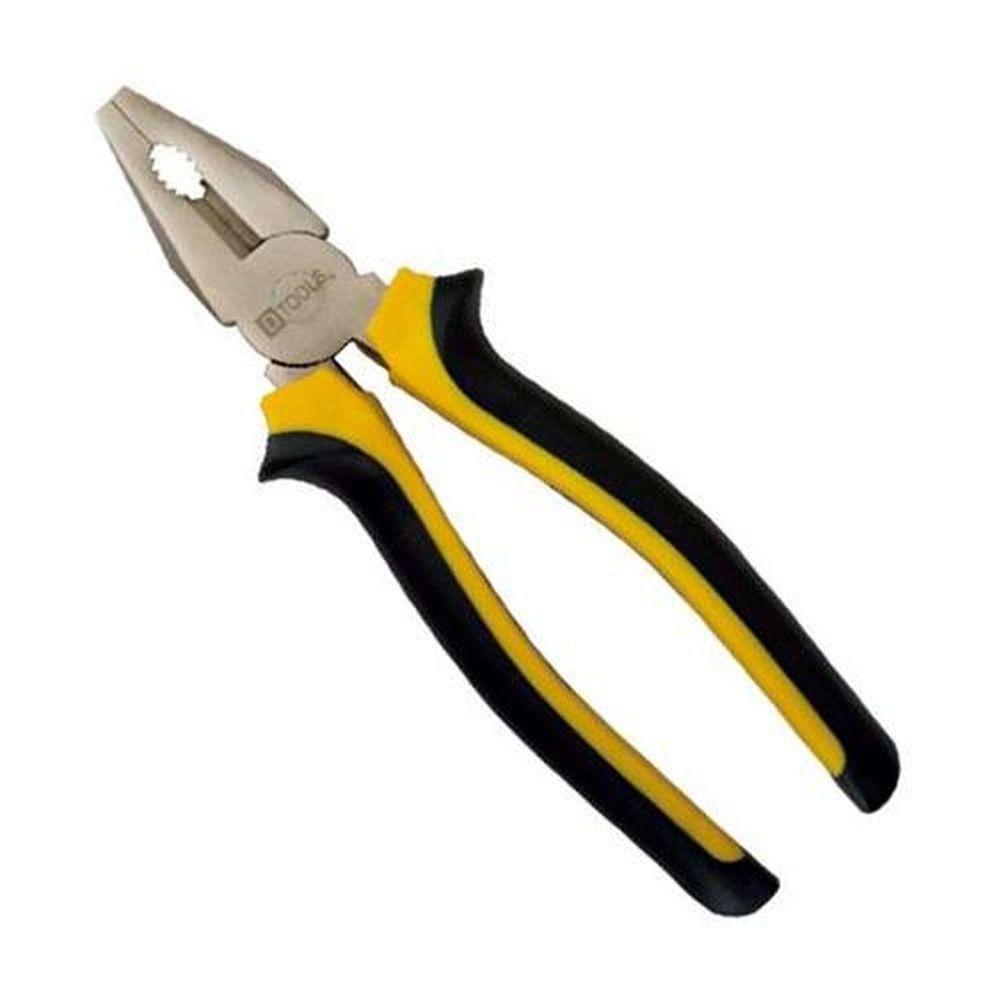 Alicate Universal 8'' Em Aço Forjado Com Empunhadura Em Pvc - Dtools - 1