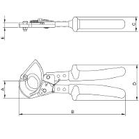 Alicate Corta-cabos Isolado Iec 60900 - 260 Mm Tramontina Pro Tramontina - 2