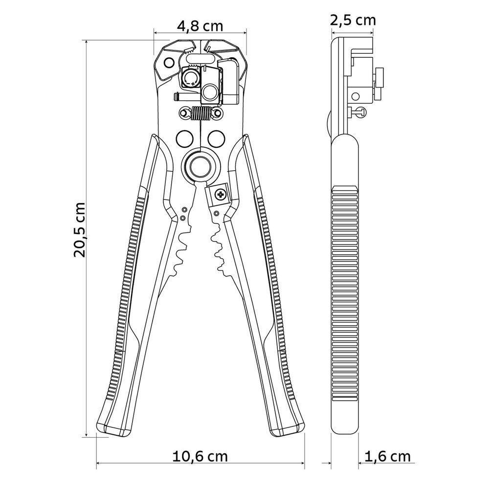 Alicate Desencapador De Fios Automático 8'' Tramontina Master Tramontina - 2