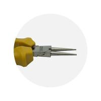 Alicate Mini Pro Bico Redondo 4,5'' Forjado Em Aço - Dtools - 2