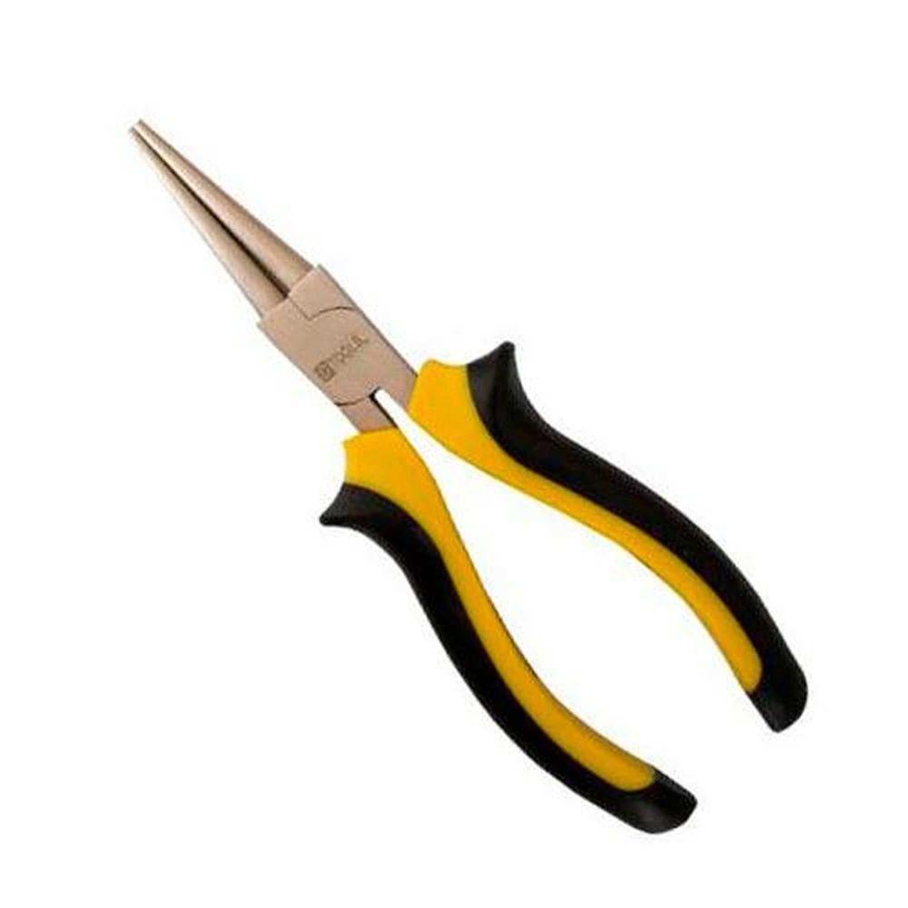 Alicate Pro Bico Redondo 6'' Em Aço Forjado - Acabamento Acetinado - Dtools - 1