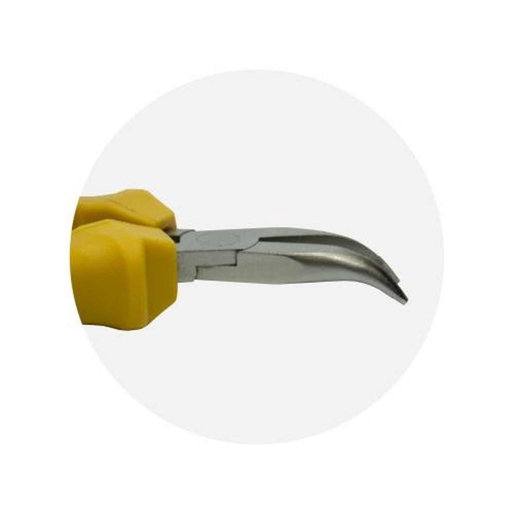 Alicate Mini Pro Bico Curvo 4,5'' Forjado Em Aço - Dtools - 2