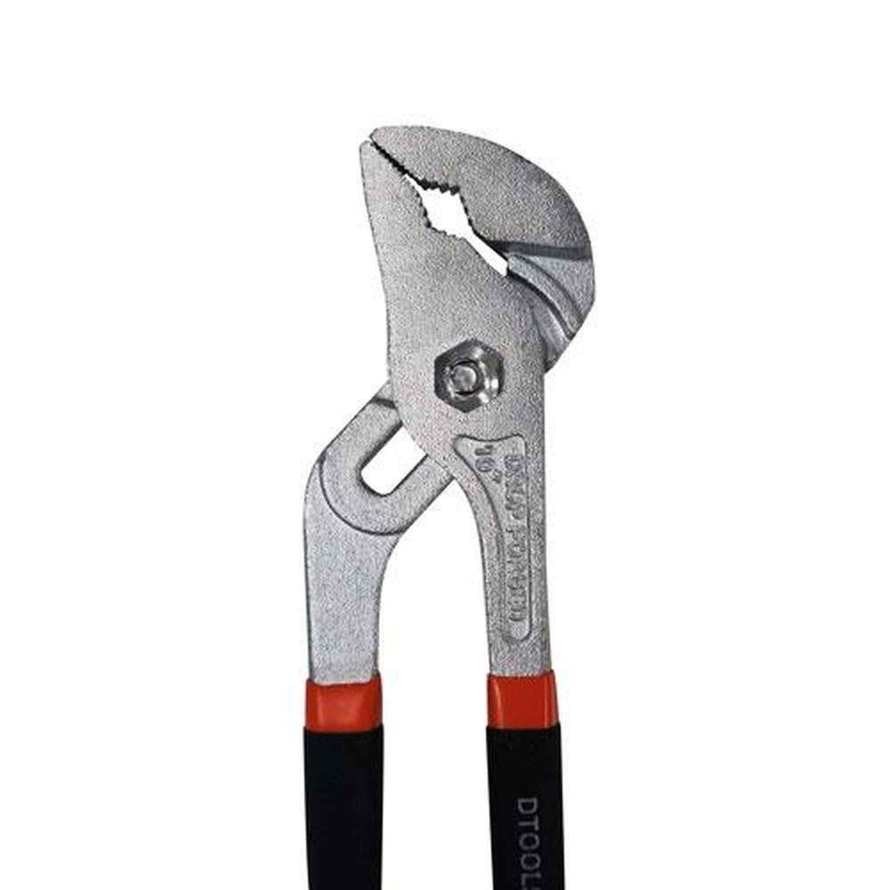 Alicate Bomba D'água 10'' Ajustável 42mm - Cabo Emborrachado - Dtools - 2